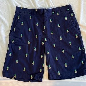 Pineapple Navy Khaki Shorts
